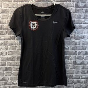 Nike Women's Black Georgia Bulldogs‎ T-shirt